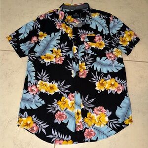 Roark Revival x Jamie Thomas "Artifacts of Adventure" Floral Button Down